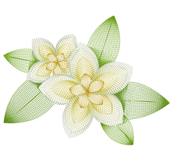 Ripple Blooms Embroidery Design | AnnTheGran.com