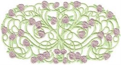 Briar Roses Embroidery Design | AnnTheGran.com