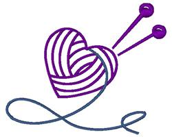 KNITTING BASKET Embroidery Design