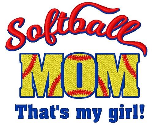 Softball All Star Mom & Dad Machine Embroidery Designs - Rivermill