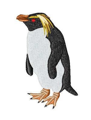 Rock Hopper Penguin Embroidery Design