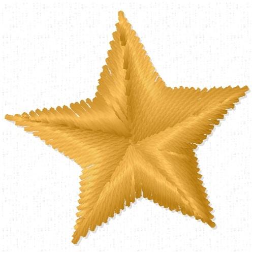 Free Nautical Star Embroidery Design