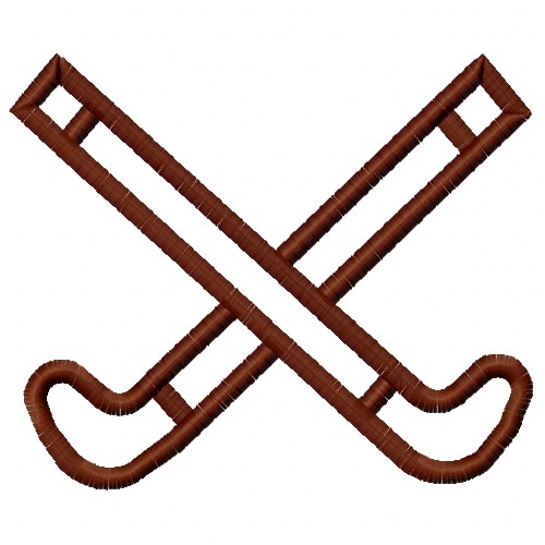 Free Hockey Stick Embroidery Design | AnnTheGran