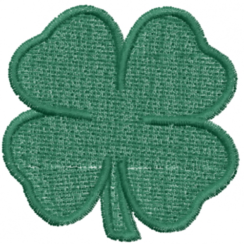 Free Four Leaf Clover Embroidery Design AnnTheGran