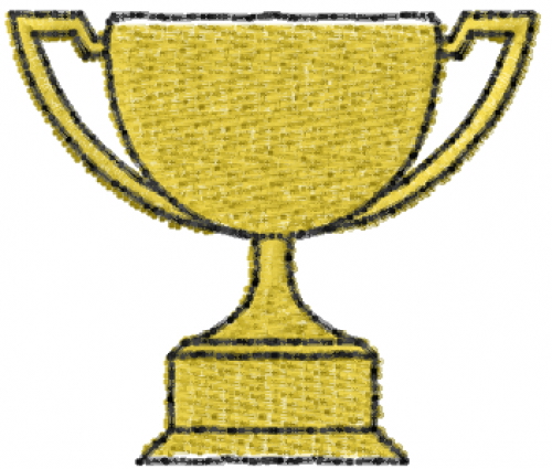 Free trophy cup embroidery design  annthegran Free trophy cup embroidery design  annthegran