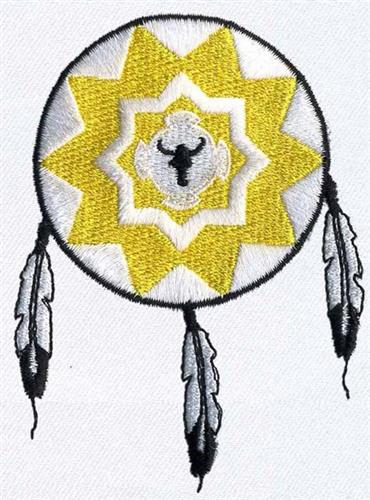 american indian war shield design