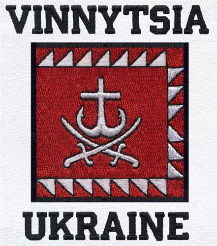 Vinnytsia, Ukraine - October 11, 2021: Monogram pattern in