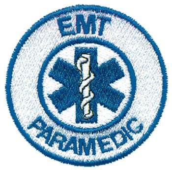 EMT Medic Paramedic Patch Embroidery Design Embroidery File 