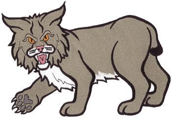 clipart bobcat machine embroidery