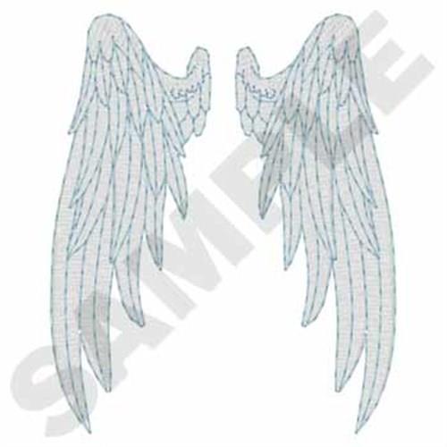 11 X 3.5 Angel Wings White Pkg/12 