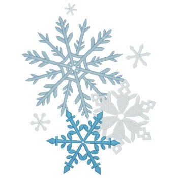 Decorative Snowflake Embroidery Design Snowflake Design Snowflake Pattern Machine Embroidery Design Winter Snowflake Shape Pattern