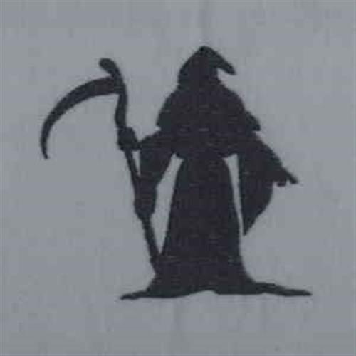 Ebros Gift Black Holy Death Grim Reaper Sitting On Skeleton Throne