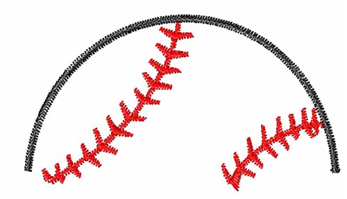 half baseball vector clipart