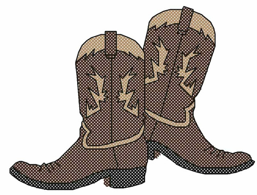 cowboy boots with embroidery