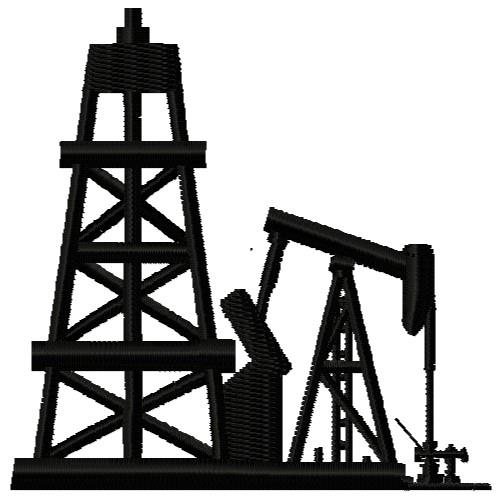 oilfield derrick clipart