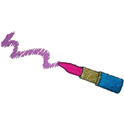 Embroidery Design ITH - Lipstick Pouch