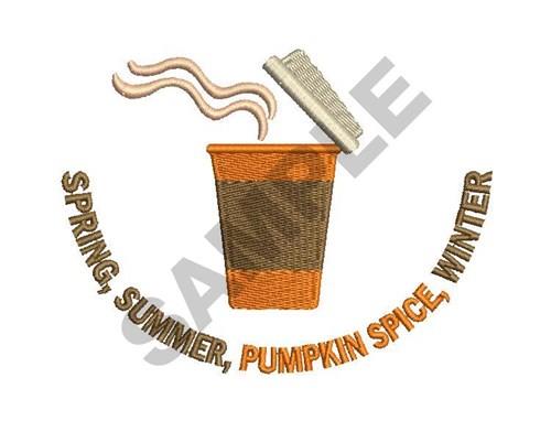 Pumpkin Spice sale Season Embroidery Hoop