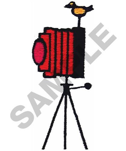 Vintage Camera Embroidery Design