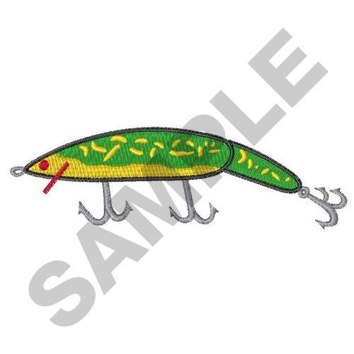 Fishing Lures Embroidery Design