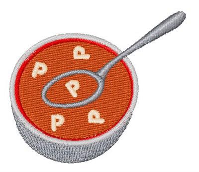 Kiddie Alphabet P Embroidery Design