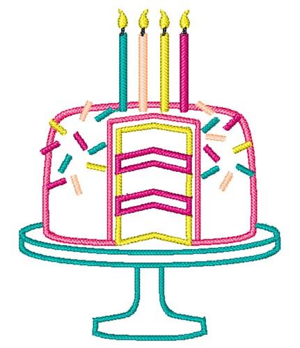 cake clipart outline