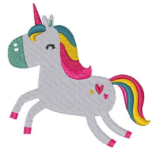 Unicorn Embroidery Design