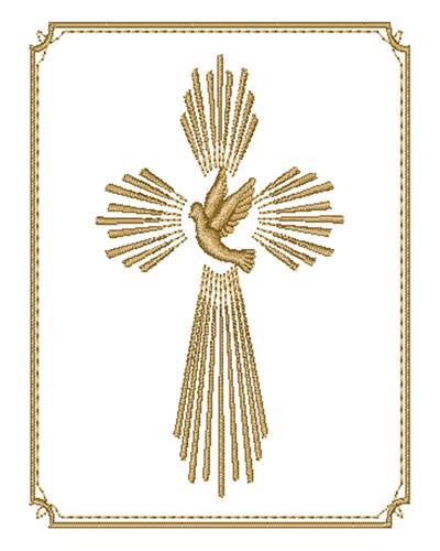 Simple Catholic Design Catholic Cross Embroidery Design