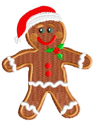 gingerbread man hat