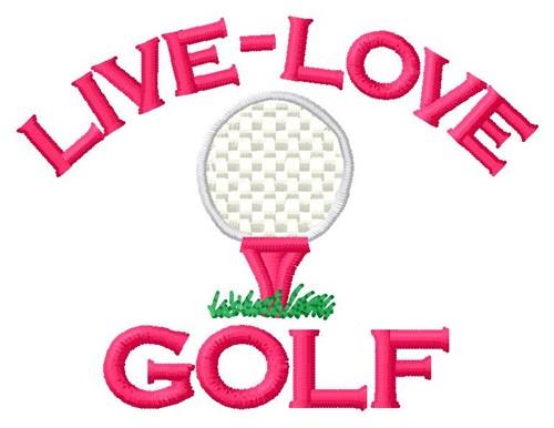 Golf logos and golfers machine embroidery design for instant download