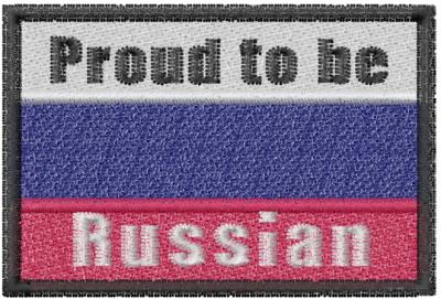 Patch, Flag, Russian Federation