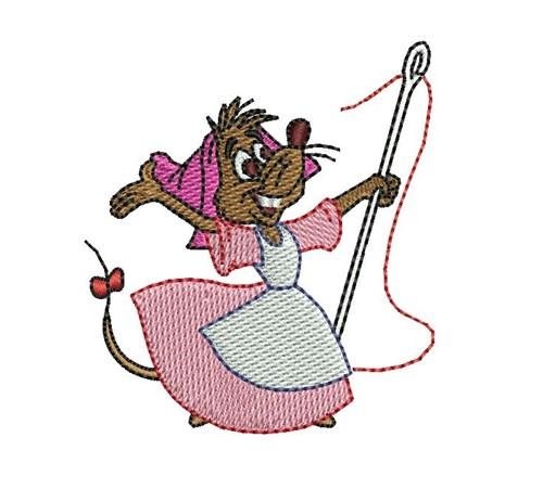 cinderella mice sewing