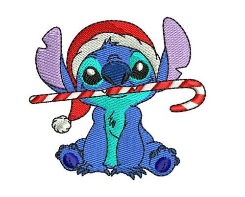  Disney Stitch Holiday Christmas Candy Cane Large 11