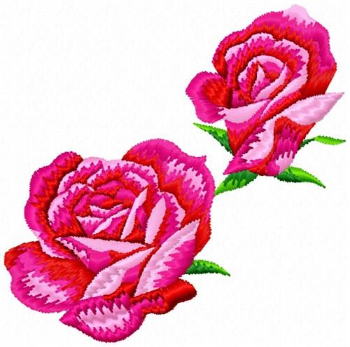 Rose Free Machine Embroidery Design