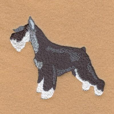 Mini Schnauzer Embroidery Design | AnnTheGran.com