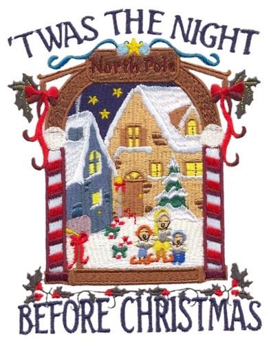 Twas Night Christmas Cross Stitch, Christmas Cross Stitch Kits