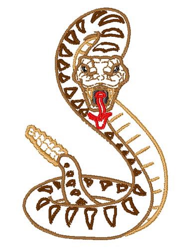 rattlesnake outline