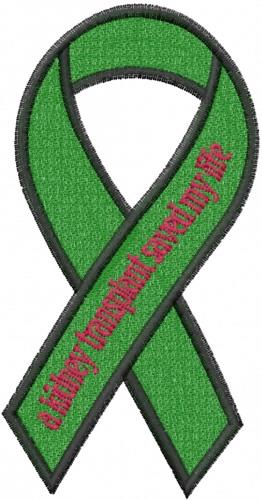 kidney transplant awareness ribbon