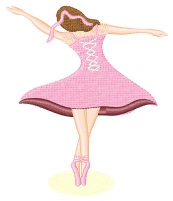 Ballet Dancer Cross Stitch Kit Ballerina Dancing in Pink Tutu & Pointe  Shoes Embroidery Pattern and Supplies, Gift for Girl Room Decor Art 