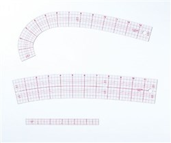 Curve Ruler Set With Mini Ruler | AnnTheGran.com