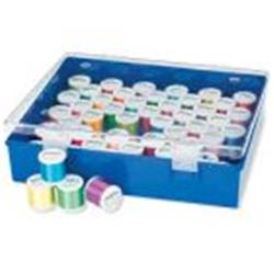 Stack 2 Go Thread Storage Box - Holiday, 24 spools